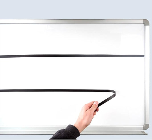 StoreSMART® - Magnetic Lines and Board Dividers - 1/2-inch x 100-feet - for Magnetic WHITEBOARDS ONLY- Does not Work on Plain whiteboards or glassboards - ML1/2-100
