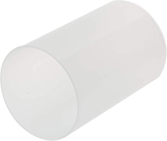 Sunwo Glass Shade Straight Cylinder Glass Lamp Shade Replacement with Multiple Effects (Frosted Straight Cylinder)