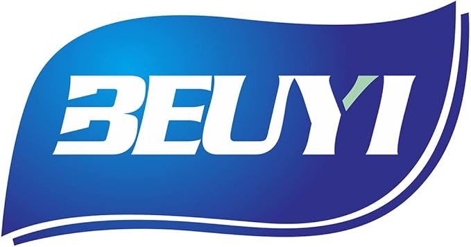 BEUYI Clear 7.5'' x 5.5'' Packing List Envelopes, Adhesive Shipping Label Pouch/Sleeve (100 Pack)