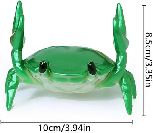 LOGUTIA Crab Phone Stand Ornament - Crab Pen & Pencil Holder In Red Reptile Phone Stand, Crab Statue, Resin Crab Ornament Red Crab Support(red)