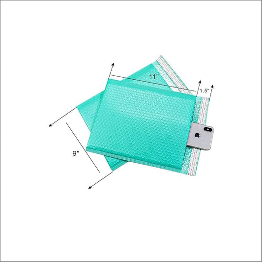 Shipping Bubble Mailers MEIANJU 11x9 inch Padded Poly Mailer Envelopes Small Packaging Mailing Bags Mail Packing Business Supplies,lake blue-25PCS