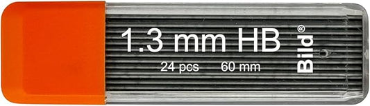 Bild Premium 1.3 mm Mechanical Pencil Lead Refills HB #2 (HB Mega, 1.3 mm)