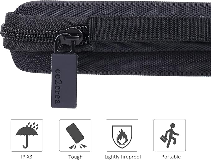 co2CREA Hard Case Replacement for DinoFire/DINOSTRIKE/NORWII N27 / N76 / KTPYRP/AMERTEER/Doosl/Restar/Inateck/Zoweetek Pointer Wireless Presenter Powerpoint Clicker Presentation Remote