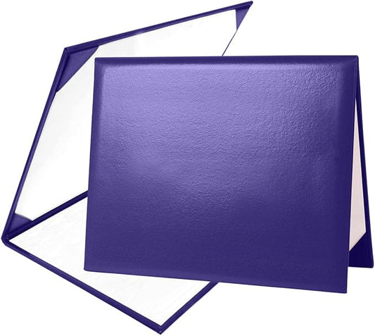 Diploma Cover 8.5” x11” Diploma Holder of Graduation Leatherette Padded Certificate(Tent Style),40-Pack