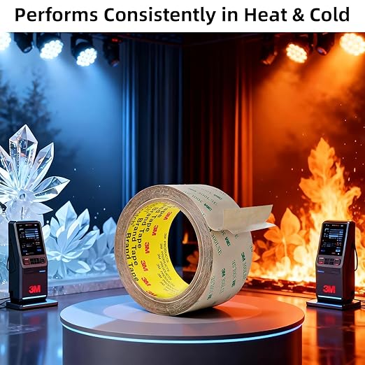 3M Double Sided Tape 300LSE 1.0" x 36Ft Clear Heavy Duty Adhesive Tape for Electronics, Laptop & Phone Repairs, Arts, Crafts, Leather Work, Card Making – 1 Pack