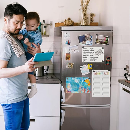 Grtard 100 Pack Magnetic Push Pins, Fridge Magnets for Whiteboard, Whiteboard Magnets Refrigerator Magnets, Small and Strong Push Pin Magnet for Office, School, Locker, and Map Magnet (Black)