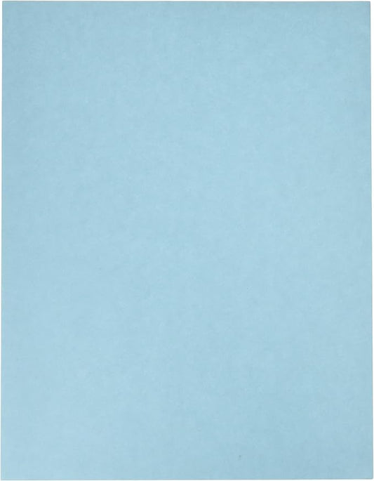 LUXPaper 8.5" x 11" Paper | Letter Size | Pastel Blue | 60lb. Text | 250 Qty