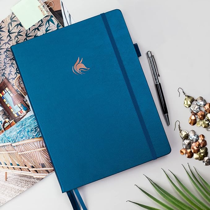 Clever Fox Planner Pro Premium (Mystic Blue, A4)