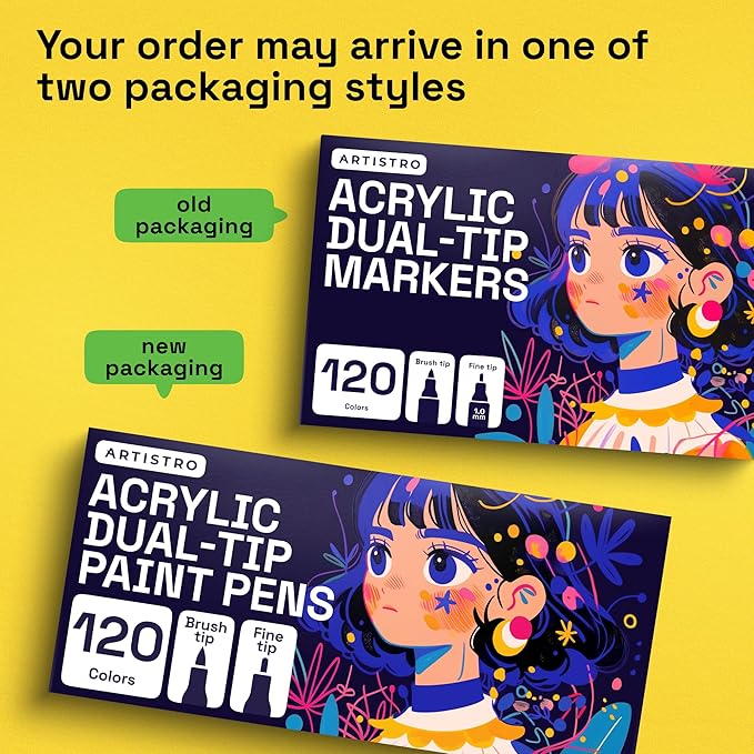 ARTISTRO 120 Acrylic Paint Markers