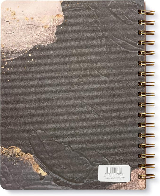 Compendium Spiral Notebook - Your life is your creation... — A Designer Spiral Notebook with 192 Lined Pages, College Ruled, 7.0”W x 9.25”H