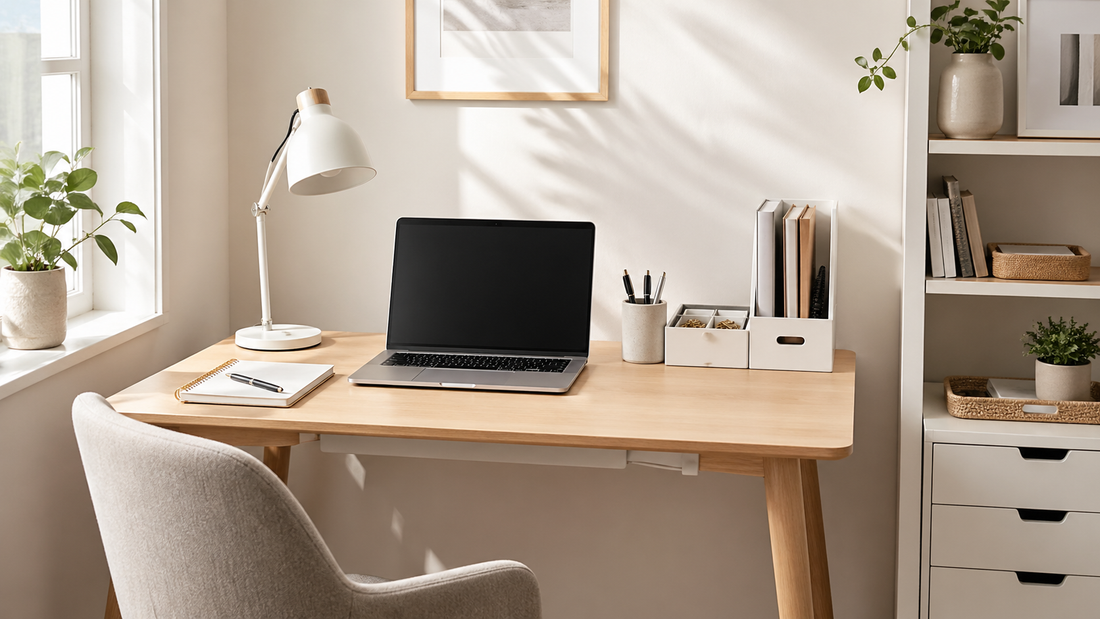 How to Organize a Small Desk Without Making It Feel Crowded