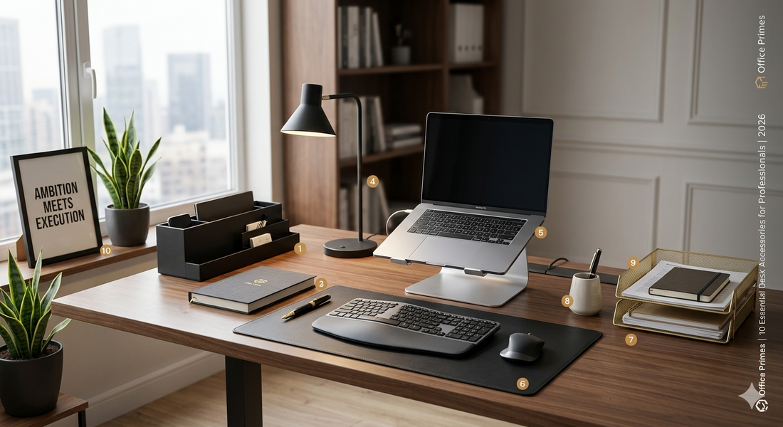 10 Essential Desk Accessories Every Professional Needs