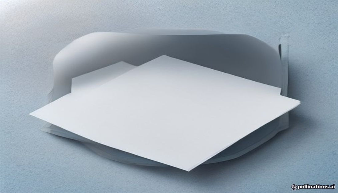 A top-down view of a grey divided supply tray on a pale surface holding pen refills, sticky note pads, tape, staples and batteries in neat rows, with one compartment empty.