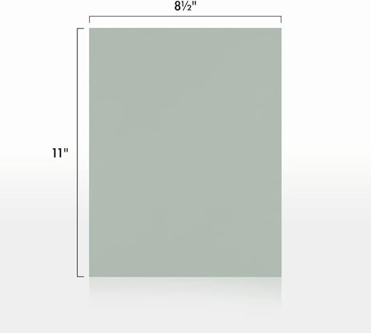 LUXPaper 8.5" x 11" Paper (Gray, Letter)