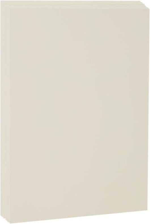 LUXPaper 8.5" x 11" Cardstock | Letter Size | Natural Linen | 100lb. Cover (183lb. Text) | 500 Qty