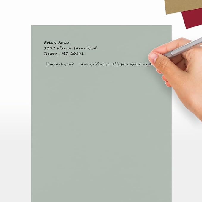 LUXPaper 8.5" x 11" Paper (Gray, Letter)