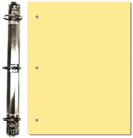 Copy And Printing Color Paper, 20 Lb. 3 Hole Punch 500 Sheets Per Ream. (Buff)