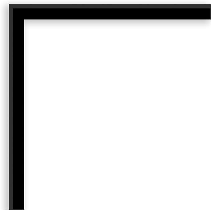 Amanti Art Black Framed Magnetic Board 19x25 Medium Vision Board for use with Magnets, 100% Metal Sheet to Display Items as Office Decor or for Home Organization in mudroom, Kitchen or Kids Room
