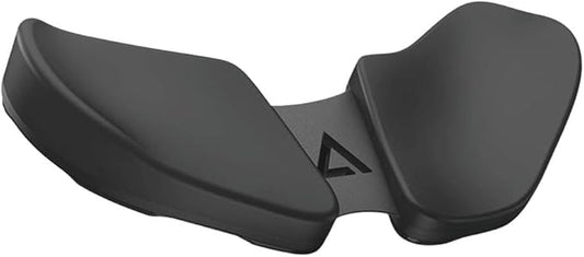 DELTAHUB Carpio 2.0 - Right-Handed Truly Ergonomic Wrist Rest for Mouse, Carpal Tunnel Support, Pain Relief, Anti-Fatigue, Easy Glide, Sleek, Office Computer, Laptop, Gaming - Small, Black