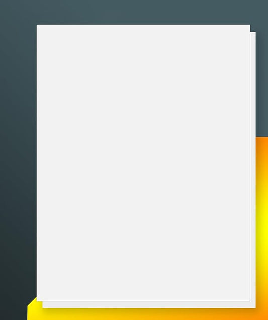 8.5" x 11" Full Sheet Label Sticker Paper for Laser...