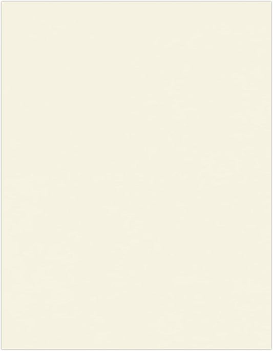 LUXPaper 8.5" x 11" Classic Crest Paper | Letter Size | Baronial Ivory | 24lb. Text | 50 Qty