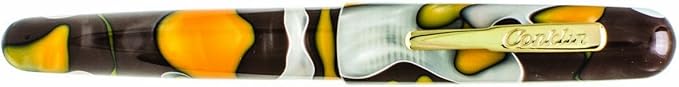 Conklin All American Fountain Pen in Yellowstone — Fine Nib (Yellow)