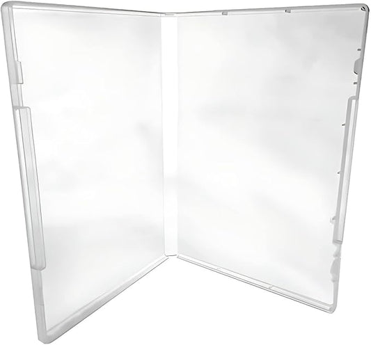 (600) CheckOutStore Plastic Storage Cases for Rubber Stamps, 1/2" (14mm) inch Spine Size (Clear)