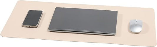 Wolaile Desk Blotter Pad — 27×13 in, Beige