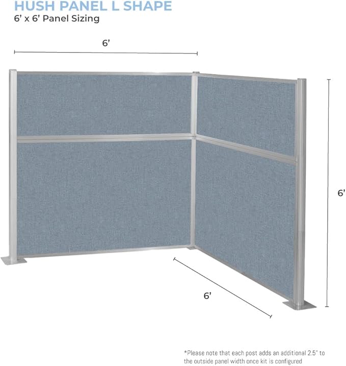 Versare Hush Panel Cubicle Kit