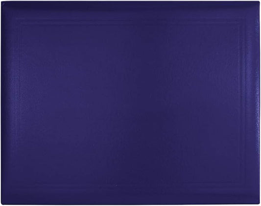 GraduationMall 8.5"x11" Smooth Padded Diploma Cover Certificate Holder Purple,1-Pack