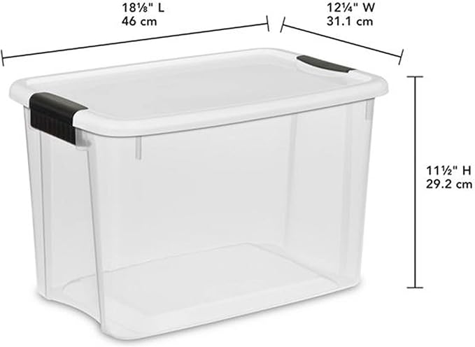 Sterilite 24-Pack Ultra Latching Box