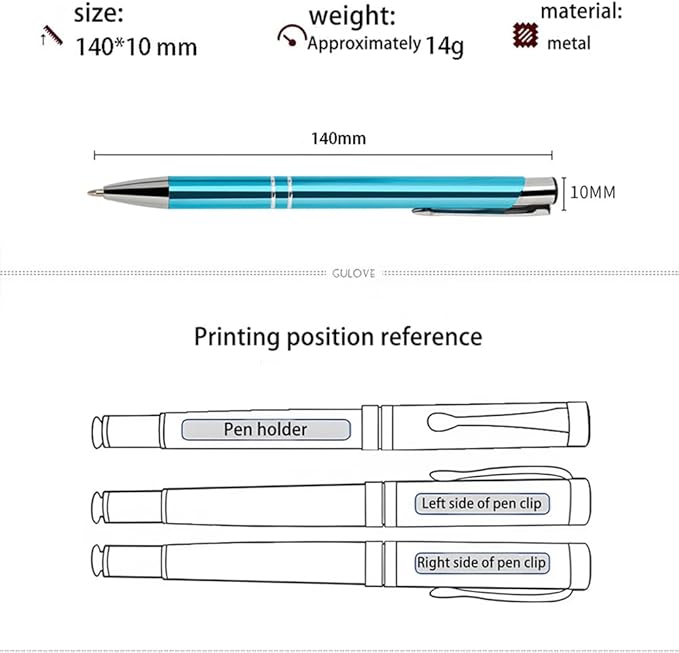 Yucold Customized ballpoint pens in bulk, personalized ballpoint pens with free engraving, for use in companies, enterprises, graduation anniversaries (Off White,390)