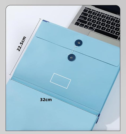 The Life Book Document Organizer - Binder for Important Documents, Document Organizer Foliofor Bills Checks Birth Certificates etc (Khaki)