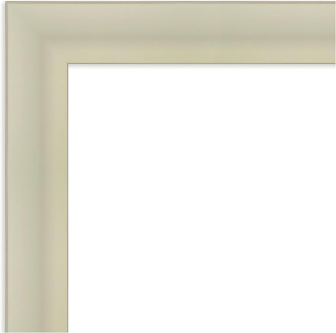 Amanti Art Silver Framed Magnetic Board 21x25 Small Vision Board for use with Magnets, 100% Metal Sheet to Display Items as Office Decor or for Home Organization in mudroom, Kitchen or Kids Room