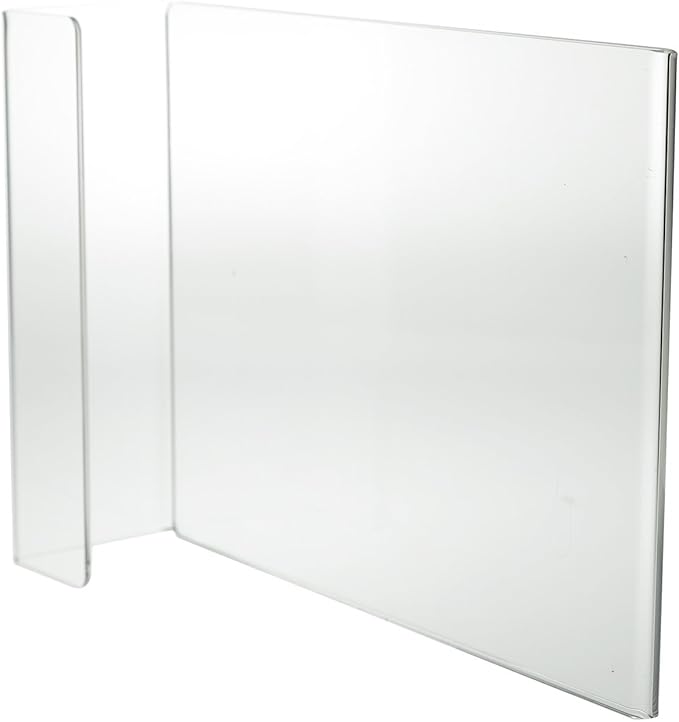 SourceOne Clear Acrylic Cubicle Sign Holder