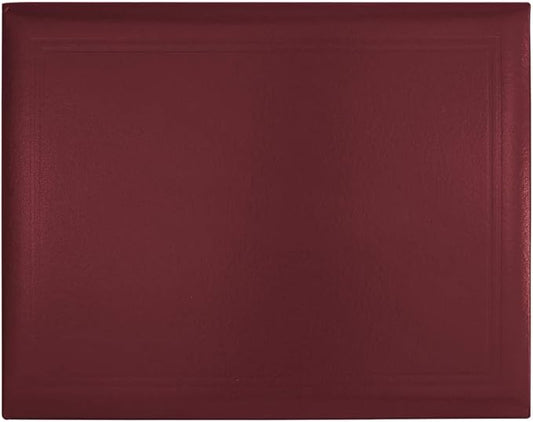 GraduationMall 8.5"x11" Smooth Padded Diploma Cover Certificate Holder Maroon,1-Pack