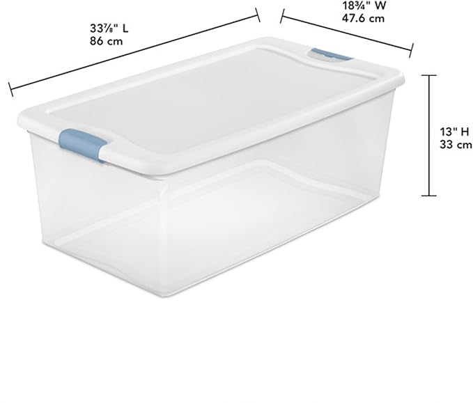 Sterilite 24-Pack Latching Box