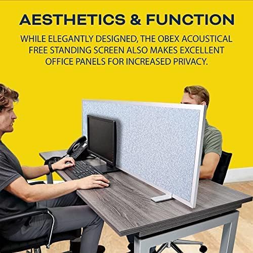 OBEX Acoustical Free Standing Privacy Screen