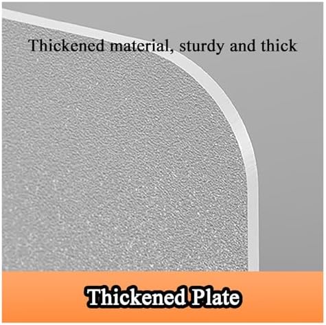 Frosted Acrylic Desk Divider - Free Standing Privacy Panel for Office & Home - Portable Student Test Shield - Enhance Focus & Productivity with Stylish Partition