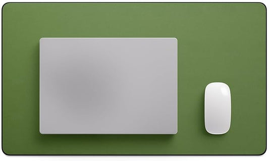 Jotsome Leather Desk Pad Mat, Non-Slip Desk Blotter Pad - Desk Protector for Office, Home, Laptop, and Desktop, Gift for The Holidays (Forest Green, 24" x 14")