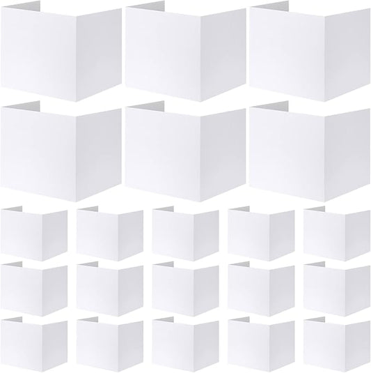 Zhehao 24 Pcs Privacy Boards for Student Desks Bright Colored Classroom Desk Divider Trifold Table Panel Privacy Folders Screen Partition for School Teacher Student Study Test Home
