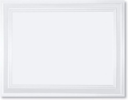 PaperDirect Pristine Specialty Certificates, 50 Sheets of 38lb White Paper, 8½" x 11", Pearl Bold Foil Border, Perfect for Awards, Students, Employees, Volunteers, Course Completion, Diplomas