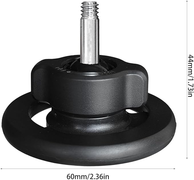 Lonfgrc Magnetic Camera Mount with 360 Degree Rotation Quick Install Webcam Holder Wall Hanging Indoor Camera Bracket Base