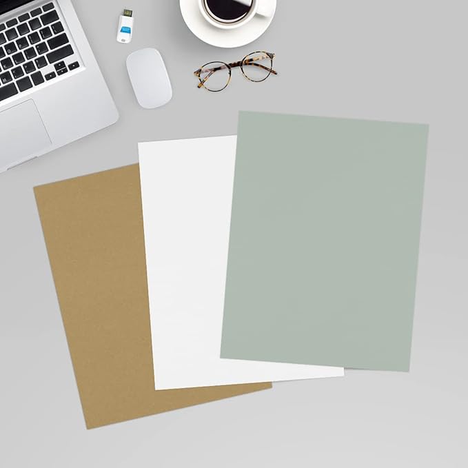 LUXPaper 8.5" x 11" Paper (Gray, Letter)