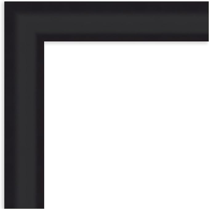 Amanti Art Black Framed Magnetic Board 23x29 Medium Vision Board for use with Magnets, 100% Metal Sheet to Display Items as Office Decor or for Home Organization in mudroom, Kitchen or Kids Room