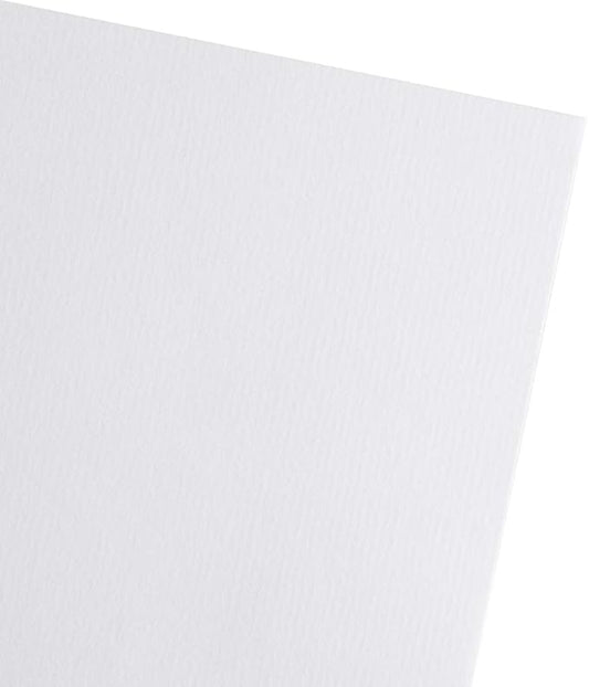 JAM PAPER Strathmore 24lb Paper - 90 gsm - 8.5 x 11 - Bright White Laid - 500 Sheets/Ream