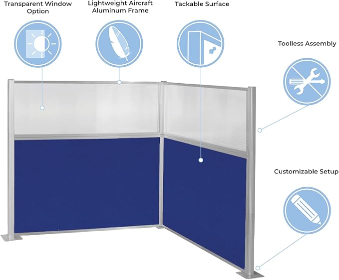 Versare Hush Panel Cubicle Kit