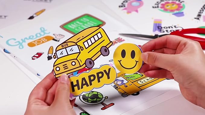 8.5" x 11" Full Sheet Label Sticker Paper for Laser...