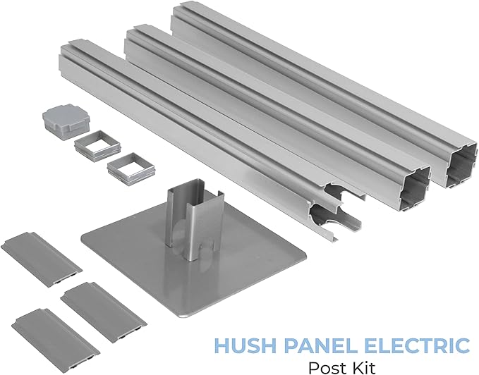 Versare Pre-Configured Hush Panel Electric Cubicle