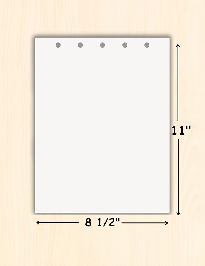 Limited Papers(TM) Writing and Copy Paper, Variation of Colors 8.5" x 11", 5 Hole Top-Punched, 20 Pound Text, 500 Sheets Per Ream. (2500, Buff)